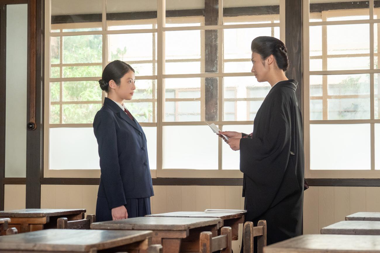 NHK連続テレビ小説「あんぱん」の1場面（C）NHK