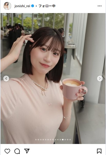 上西怜のインスタグラムから