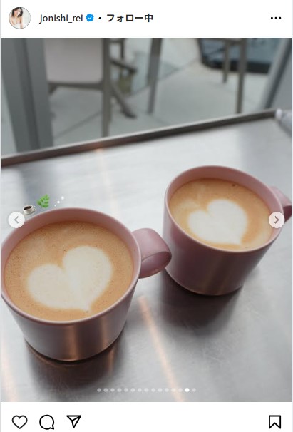 上西怜のインスタグラムから