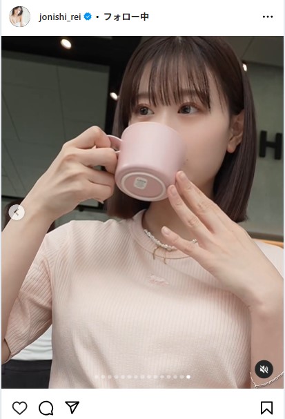 上西怜のインスタグラムから