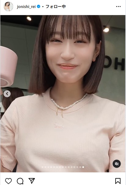 上西怜のインスタグラムから