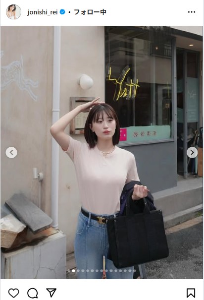 上西怜のインスタグラムから
