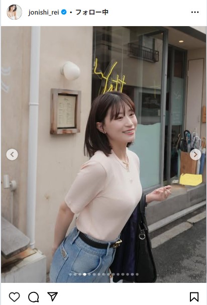 上西怜のインスタグラムから