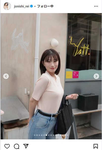 上西怜のインスタグラムから