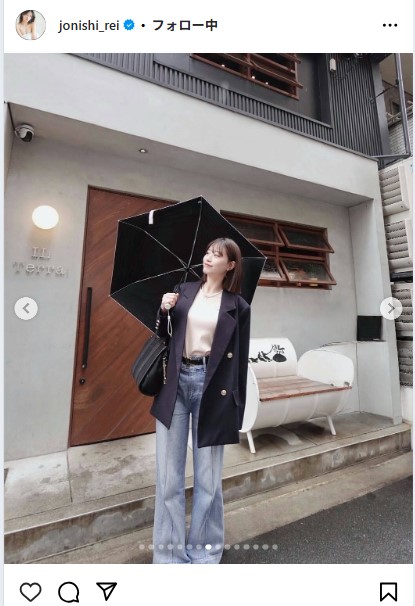 上西怜のインスタグラムから