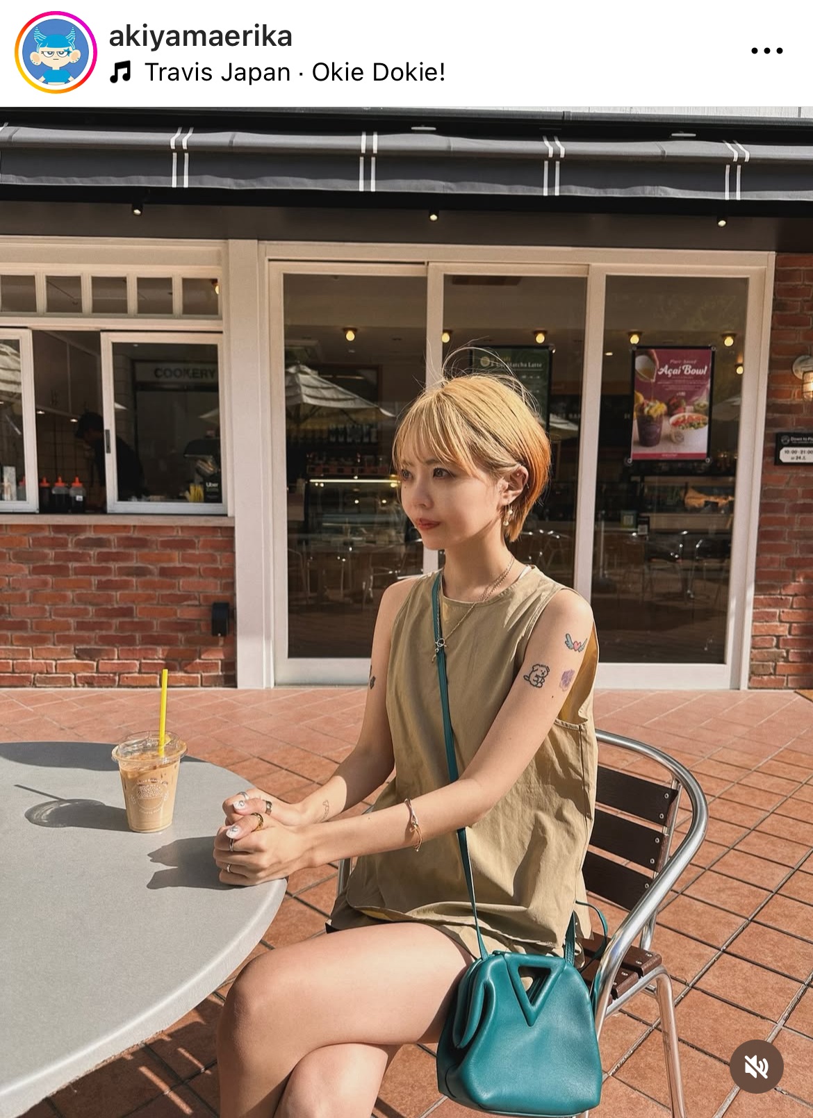 秋山衣梨佳さんのインスタグラムから