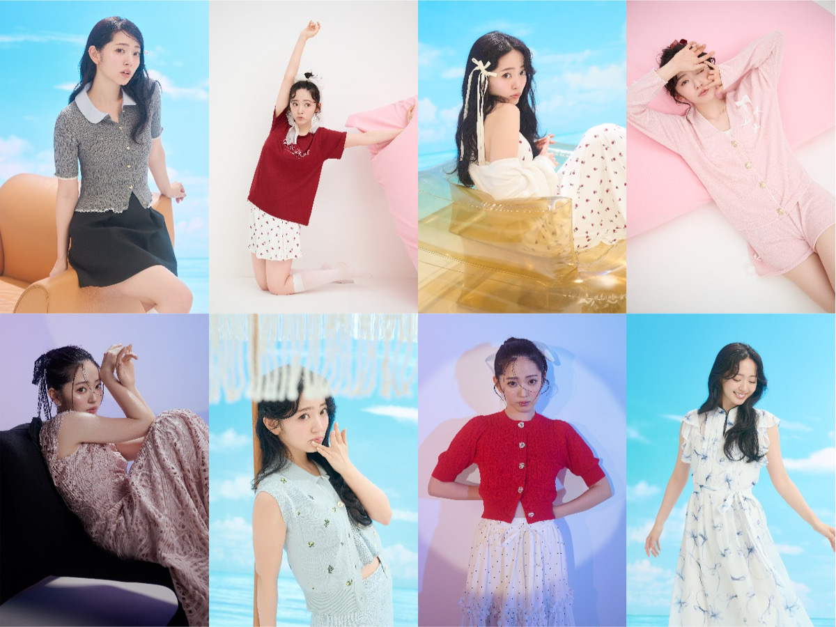 鈴木愛理が8コーデを披露。「USAGI ONLINE FES 2025」2代目ミューズに。