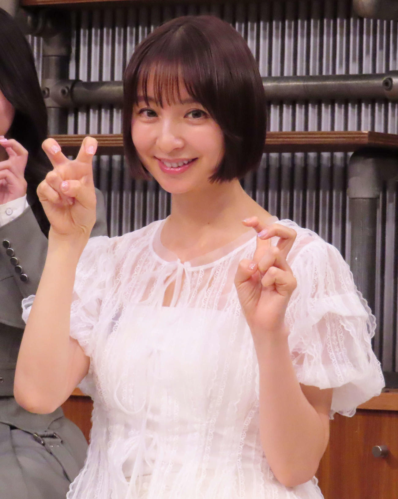 「WHITE SCORPIONのSCORPISM」収録取材会に出席した篠田麻里子