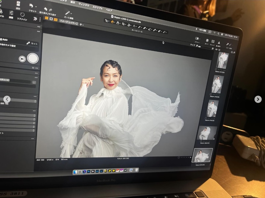 賀来千香子のインスタグラムから