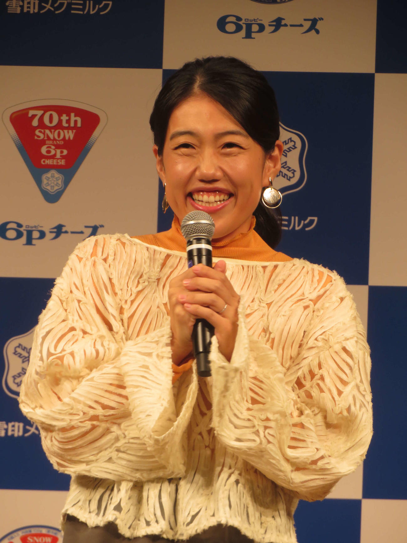 横澤夏子（2024年撮影）