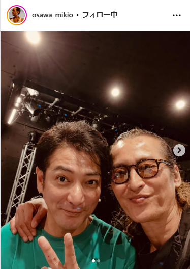 大沢樹生のインスタグラムから