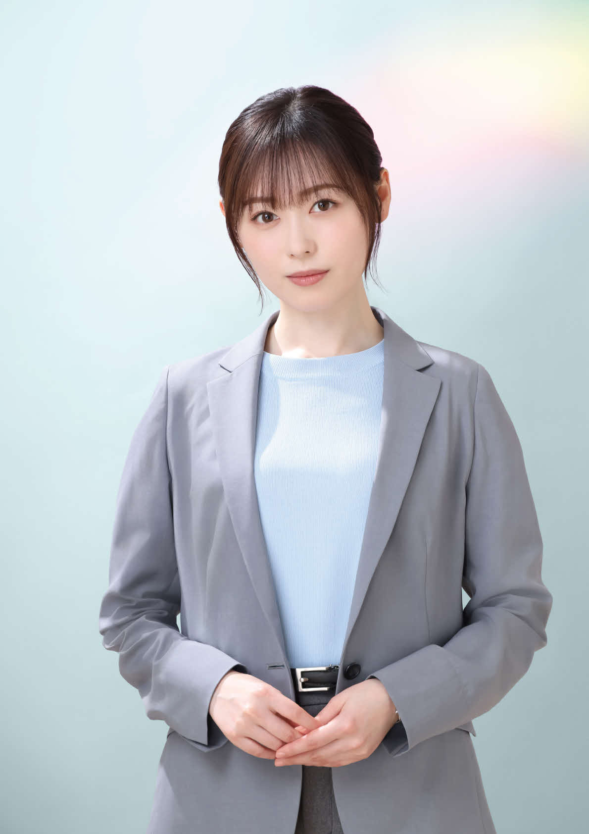 フジテレビ系「明日はもっと、いい日になる」で主演を務める福原遥（C）フジテレビ