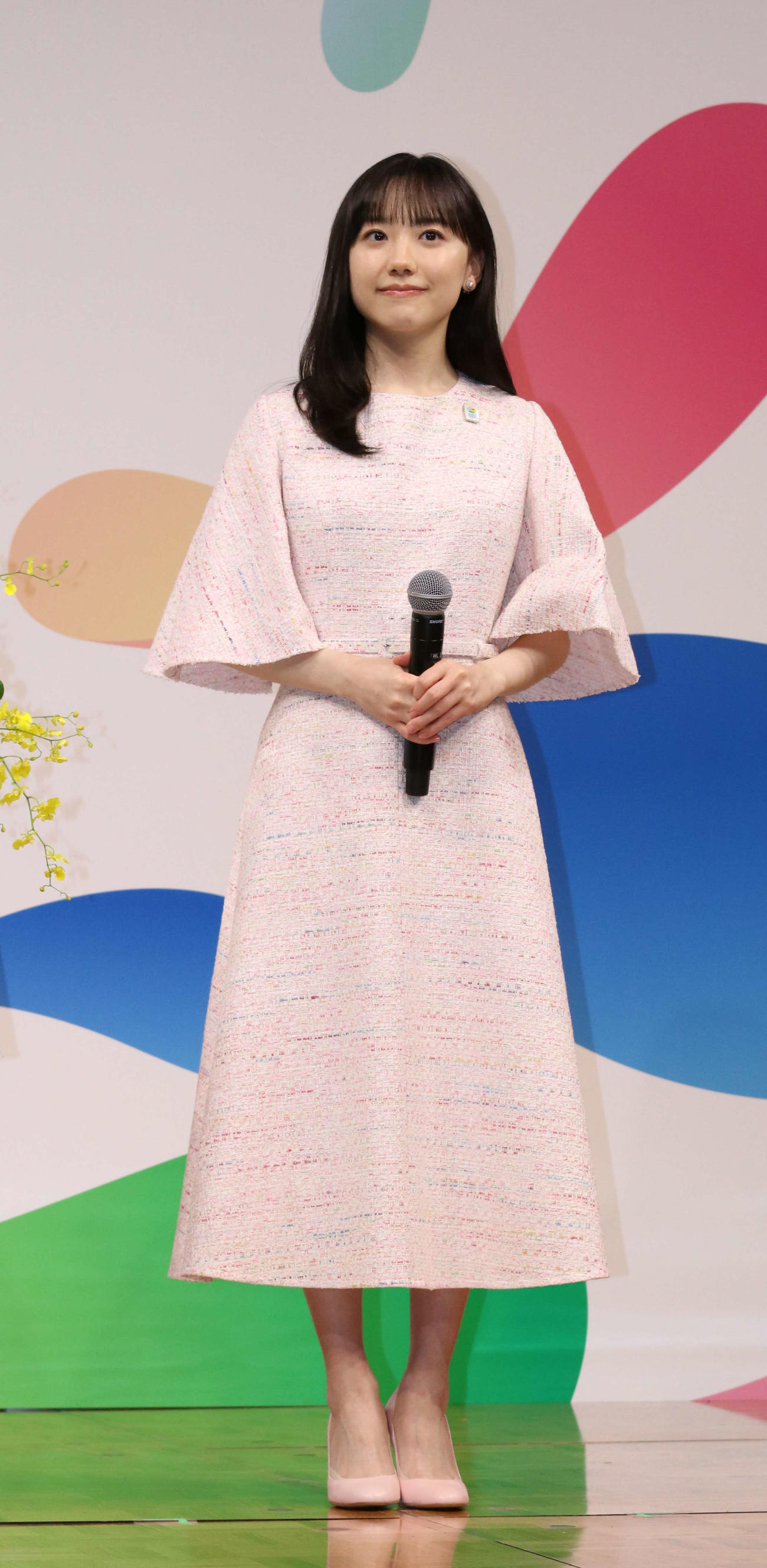 「GREEN×EXPO 2027」新プロジェクト発表会に登場した芦田愛菜（撮影・山本佳央）