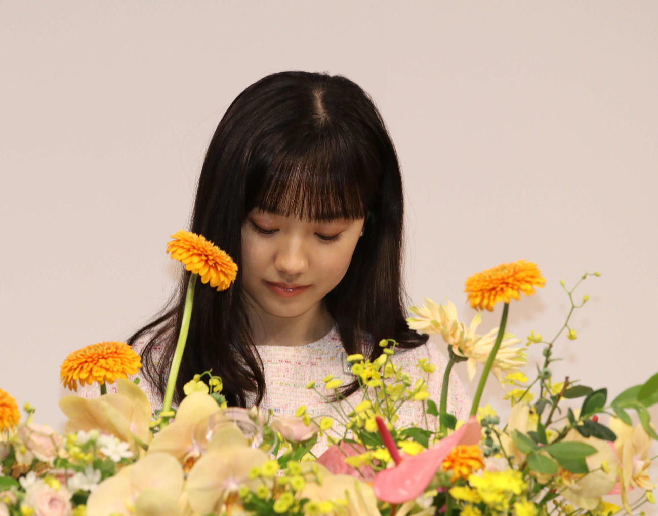 「GREEN×EXPO 2027」新プロジェクト発表会に登場した芦田愛菜（撮影・山本佳央）