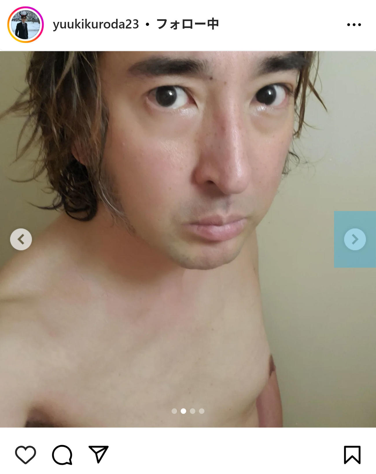黒田勇樹のインスタグラムから