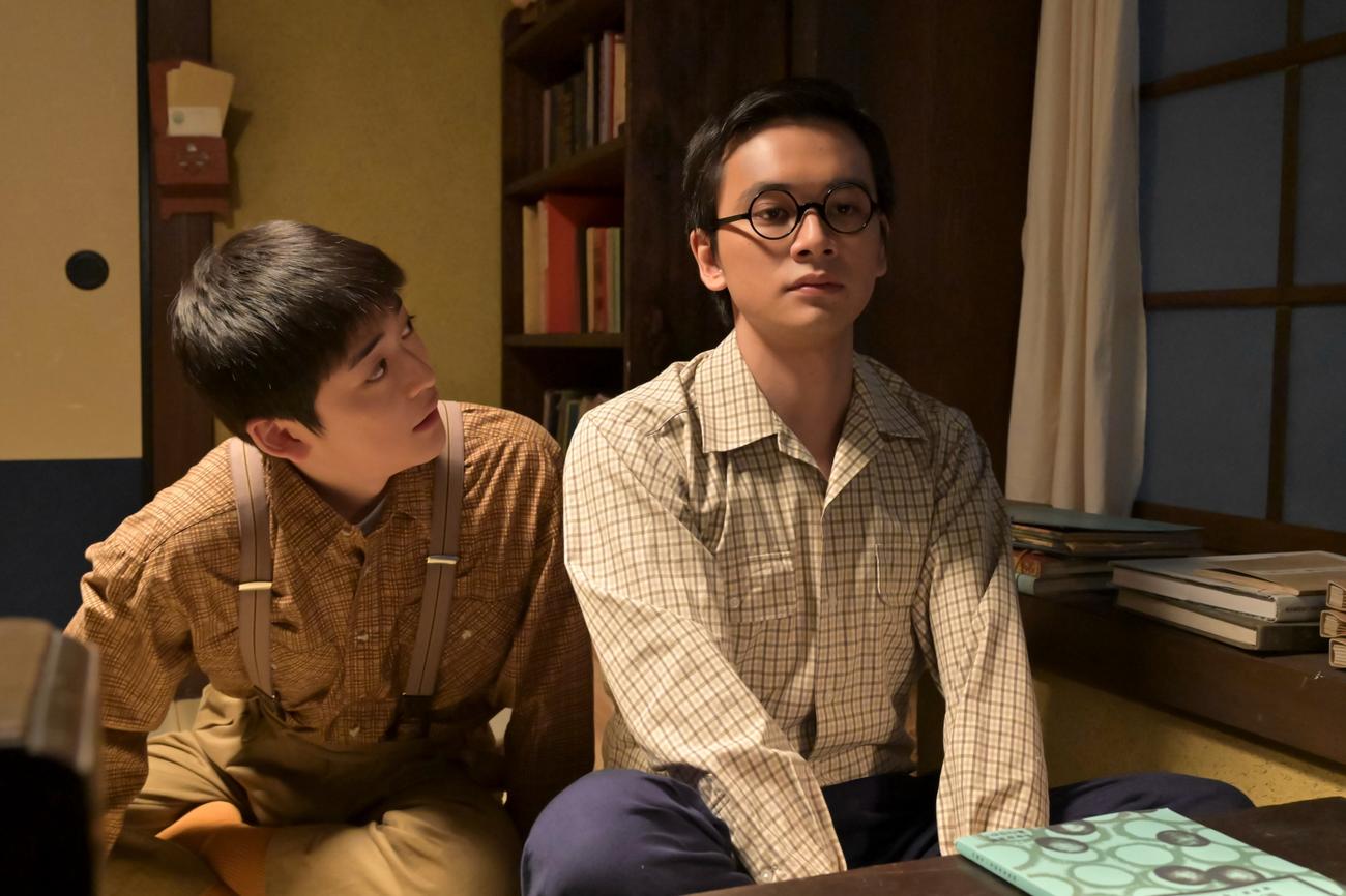 NHK連続テレビ小説「あんぱん」の1場面（C）NHK