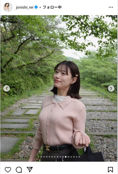 上西怜のインスタグラムから
