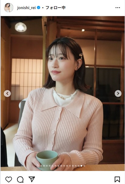 上西怜のインスタグラムから