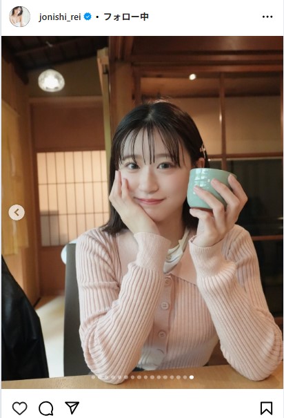上西怜のインスタグラムから