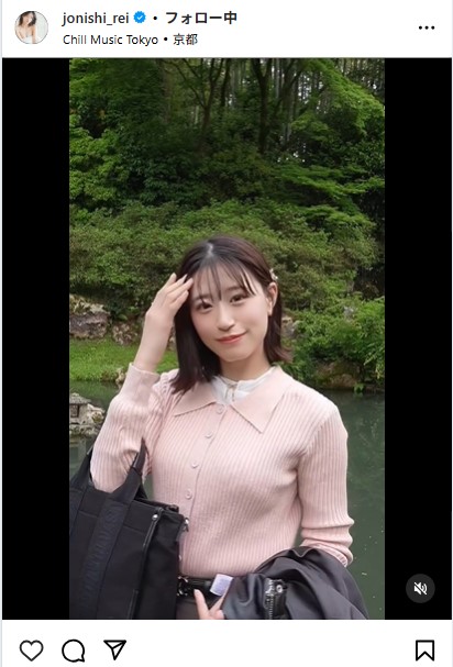 上西怜のインスタグラムから