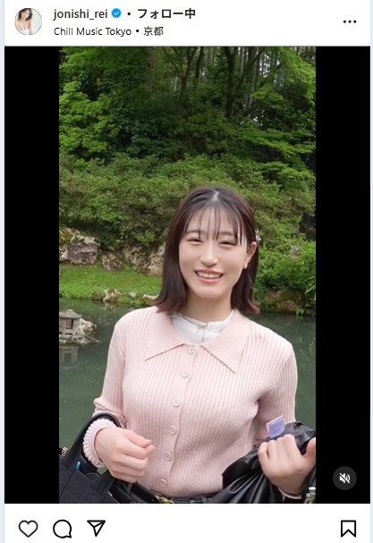 上西怜のインスタグラムから