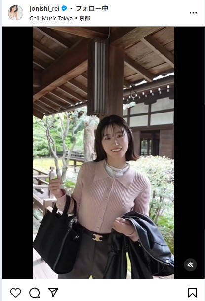 上西怜のインスタグラムから