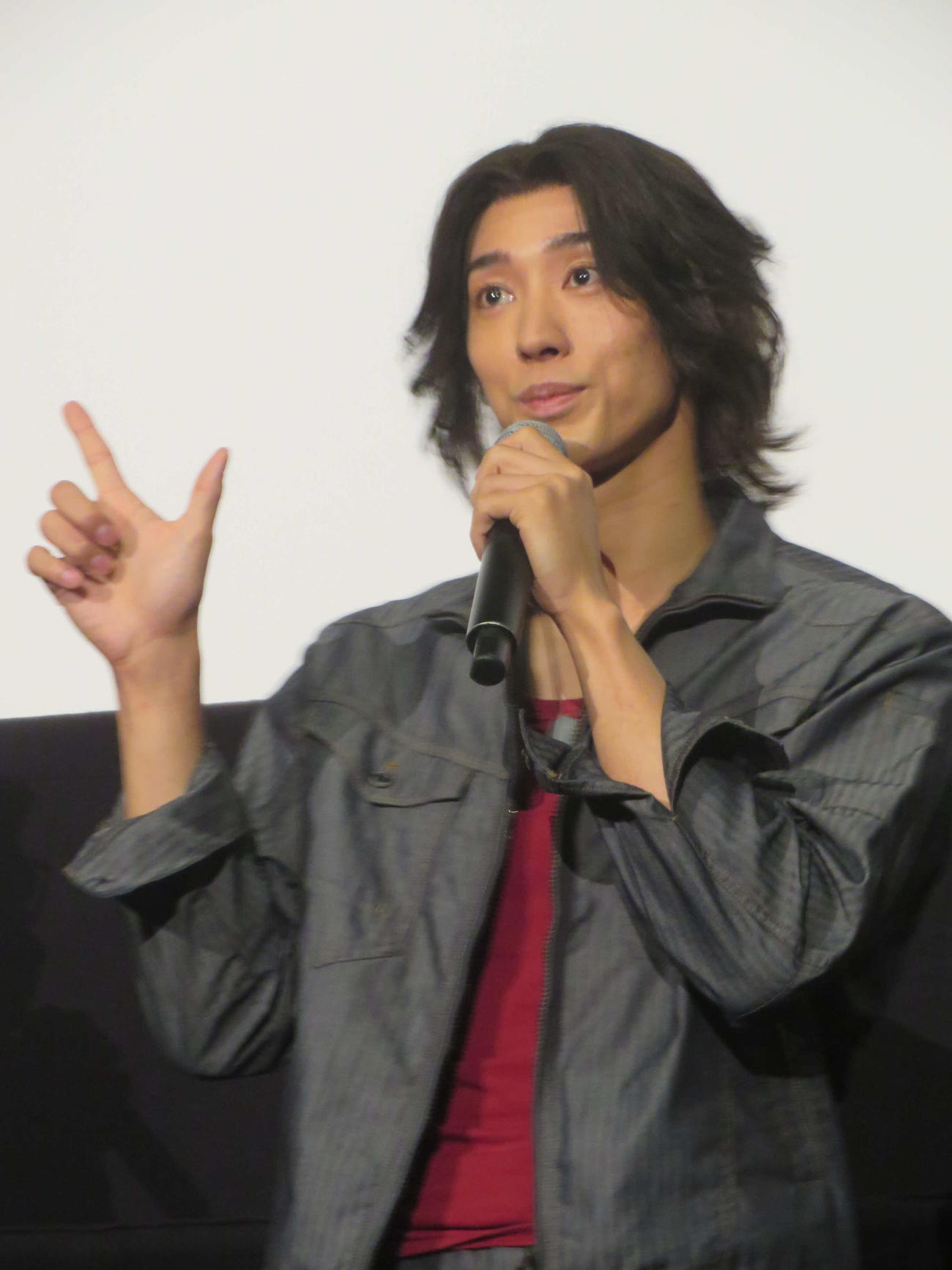 「ウルトラマンアーク　THE MOVIE　超次元大決戦！　光と闇のアーク」グランドフィナーレ舞台あいさつに出席した近藤頌利