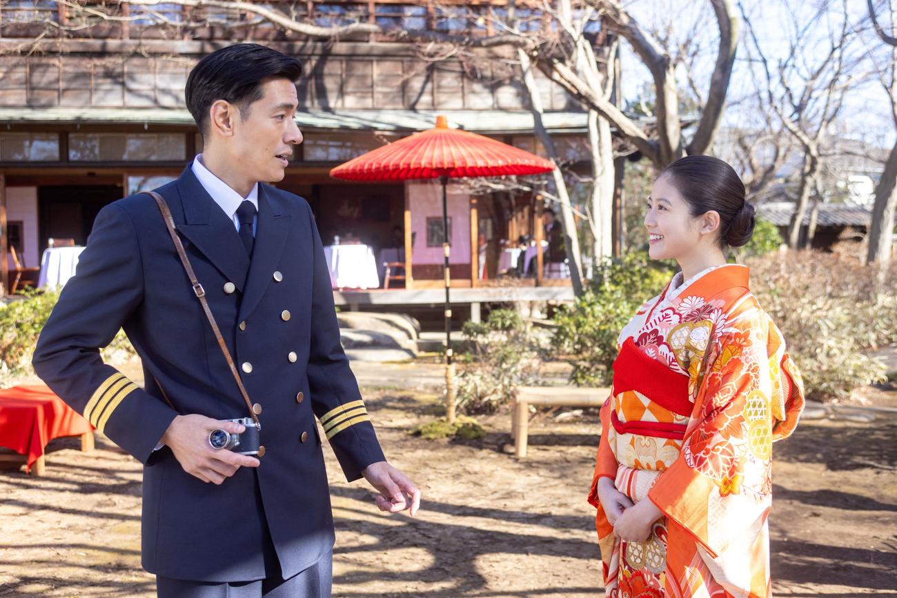 NHK連続テレビ小説「あんぱん」の1場面（C）NHK