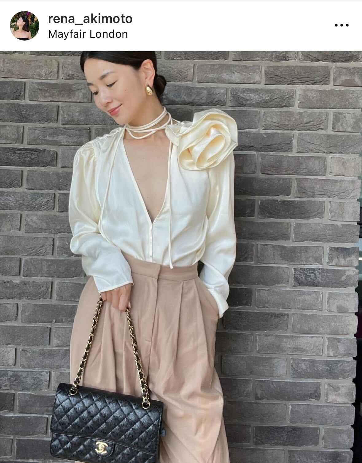 秋元玲奈のインスタグラムから