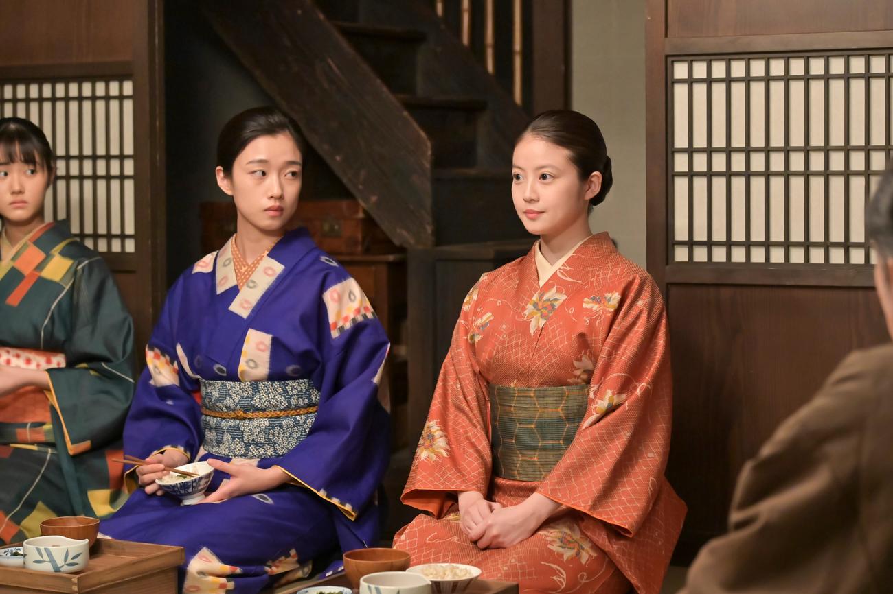 NHK連続テレビ小説「あんぱん」の1場面（C）NHK