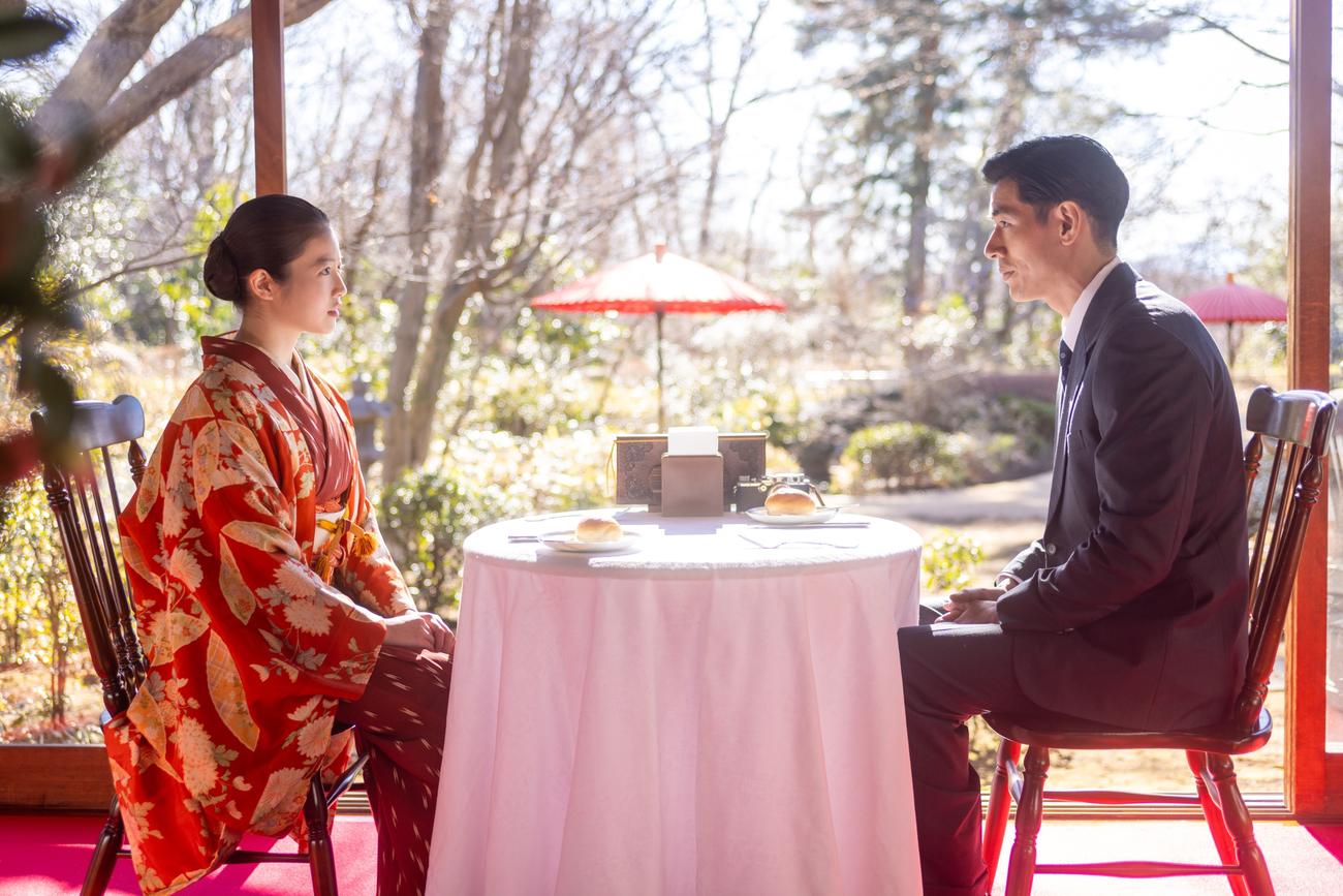 NHK連続テレビ小説「あんぱん」の1場面（C）NHK