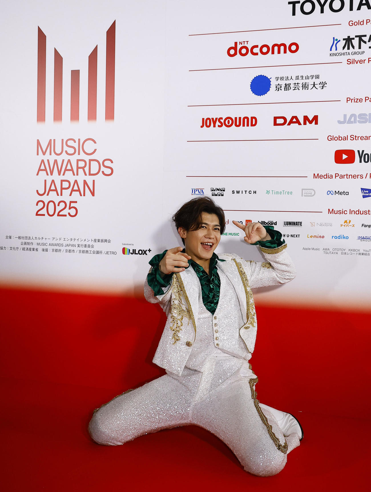 ミュージックアワードジャパン2025を前に取材に応じた新浜レオン（撮影・藤尾明華）