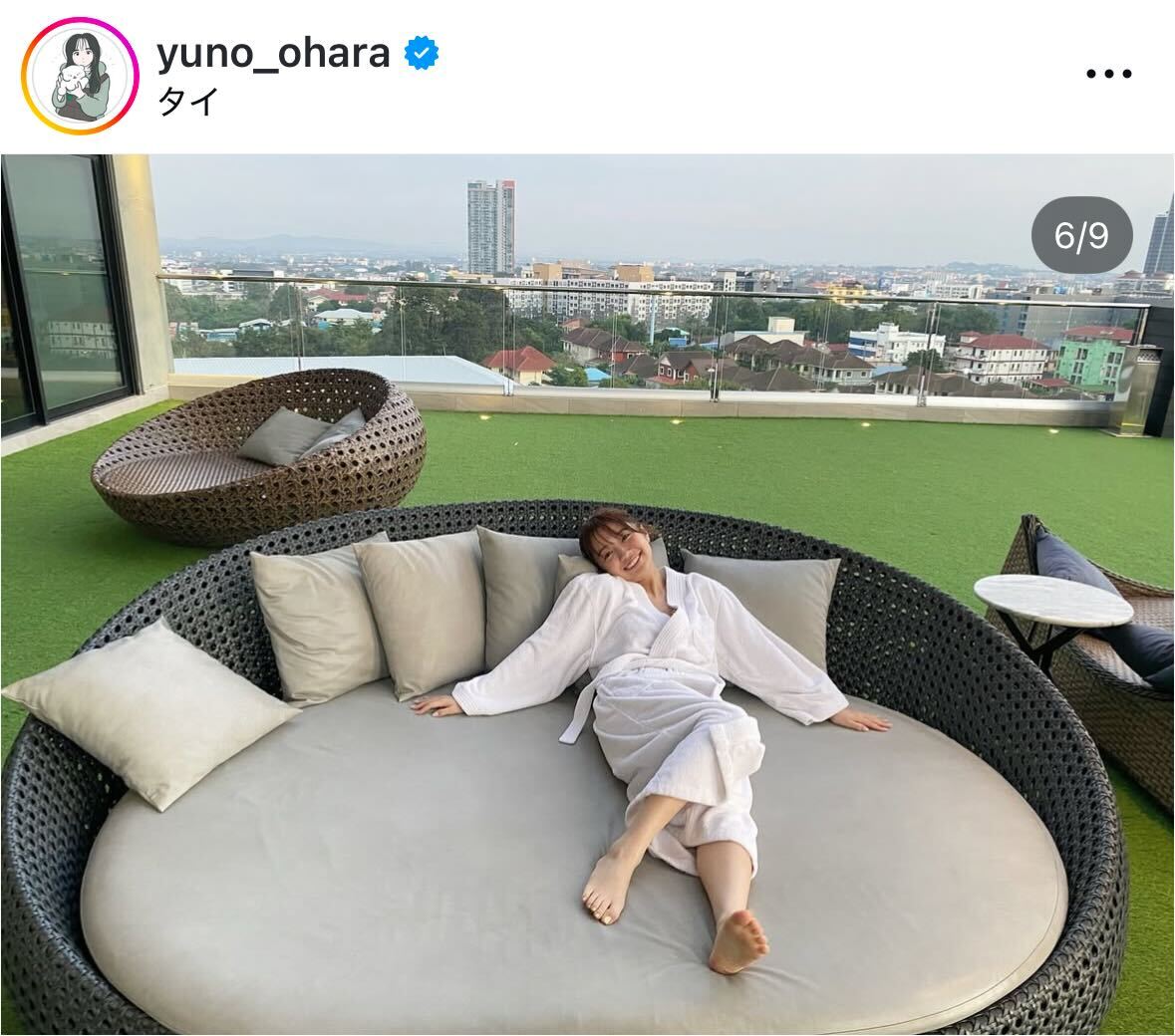 大原優乃のインスタグラムから