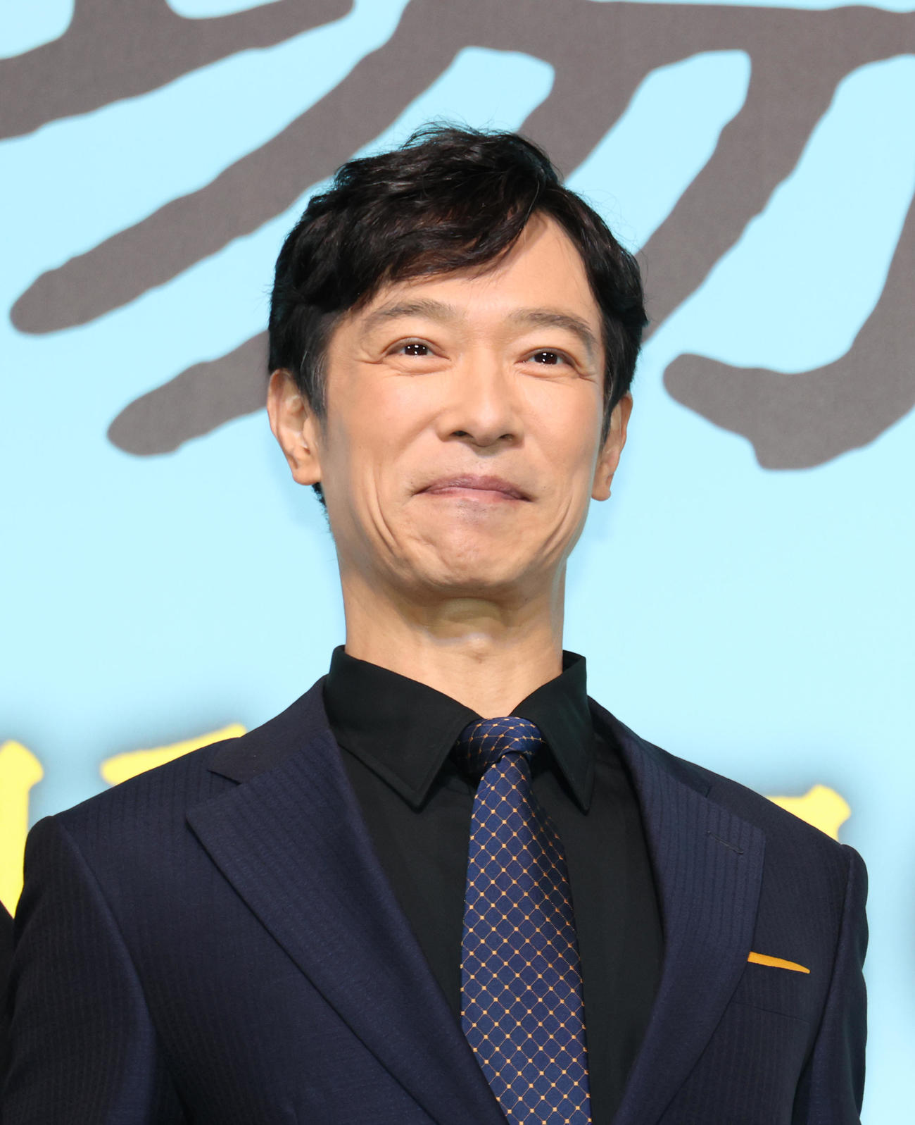 映画「平場の月」製作報告会見を行う堺雅人（撮影・中島郁夫）