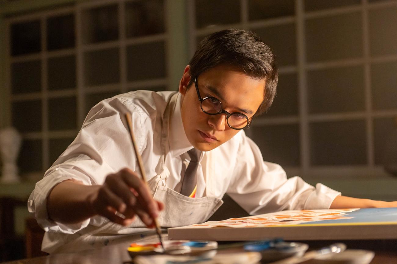 NHK連続テレビ小説「あんぱん」の1場面（C）NHK