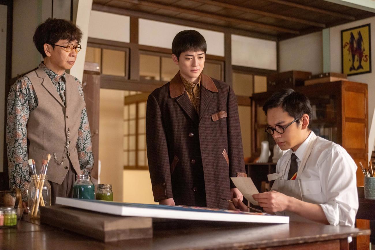 NHK連続テレビ小説「あんぱん」の1場面（C）NHK