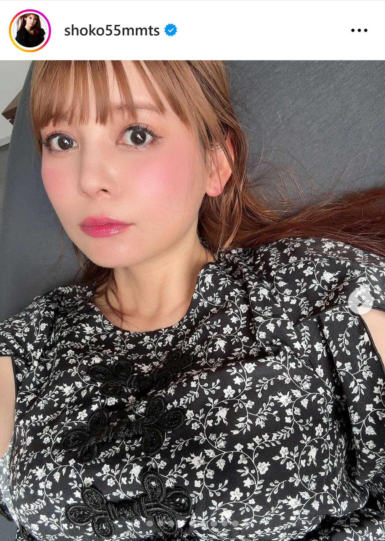 中川翔子のインスタグラムから