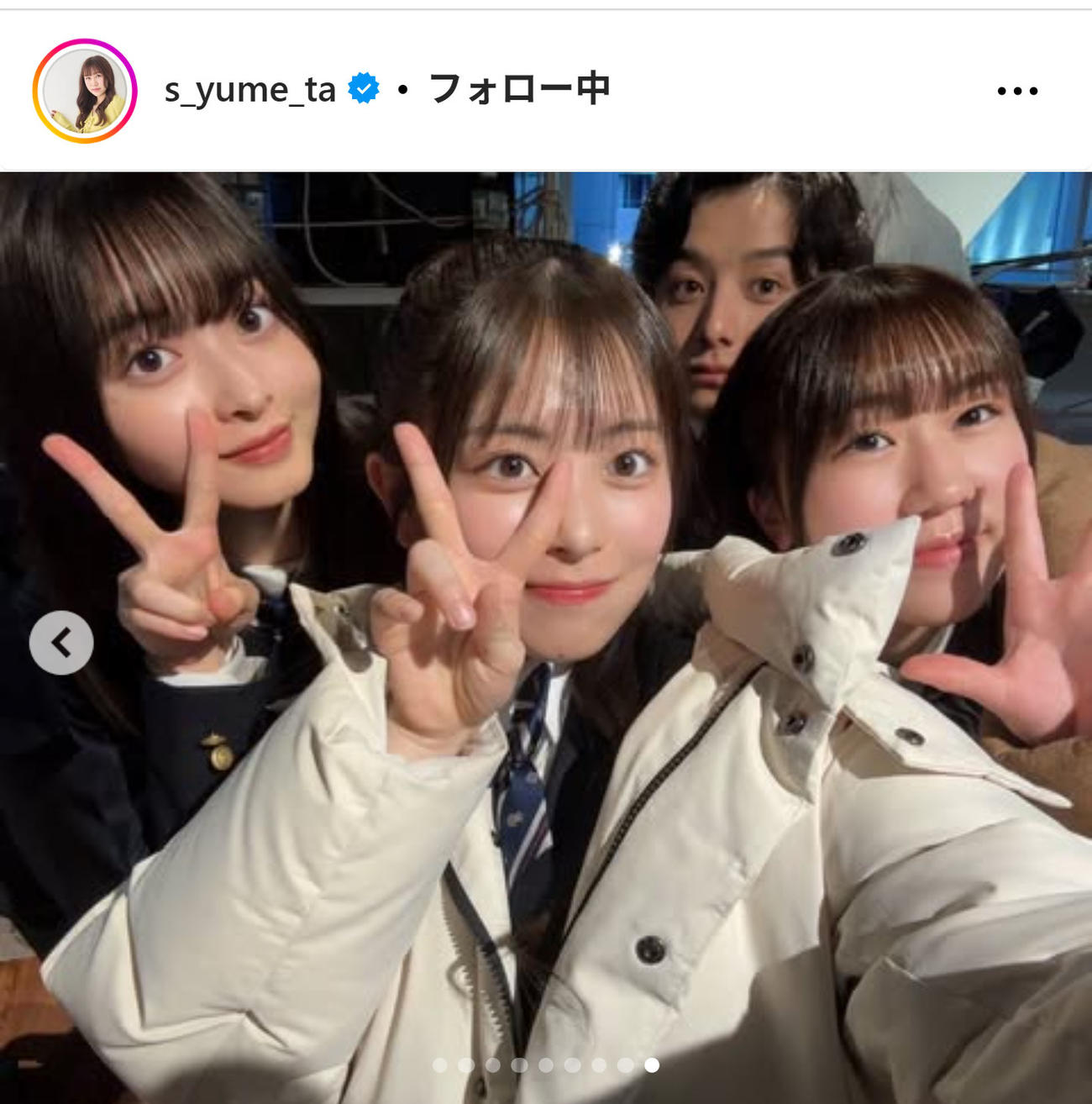 鈴木夢のインスタグラムから