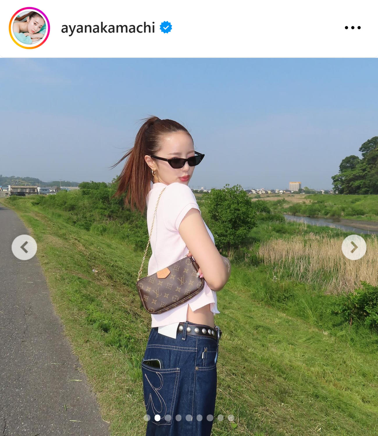 中町綾のインスタグラムから