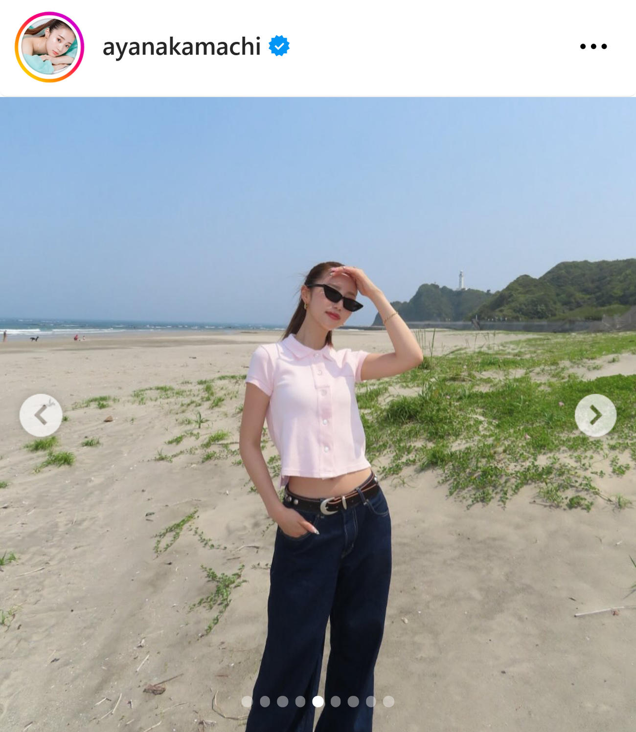 中町綾のインスタグラムから