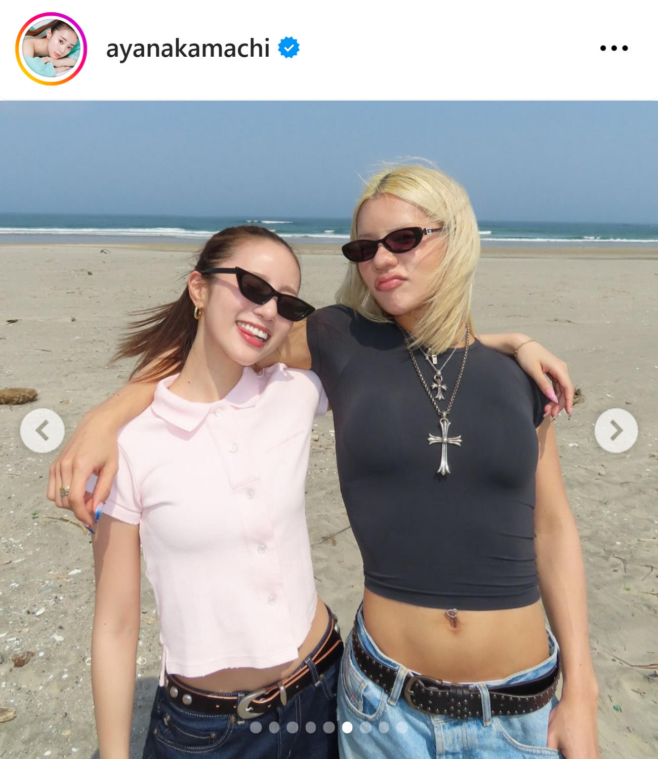 中町綾のインスタグラムから
