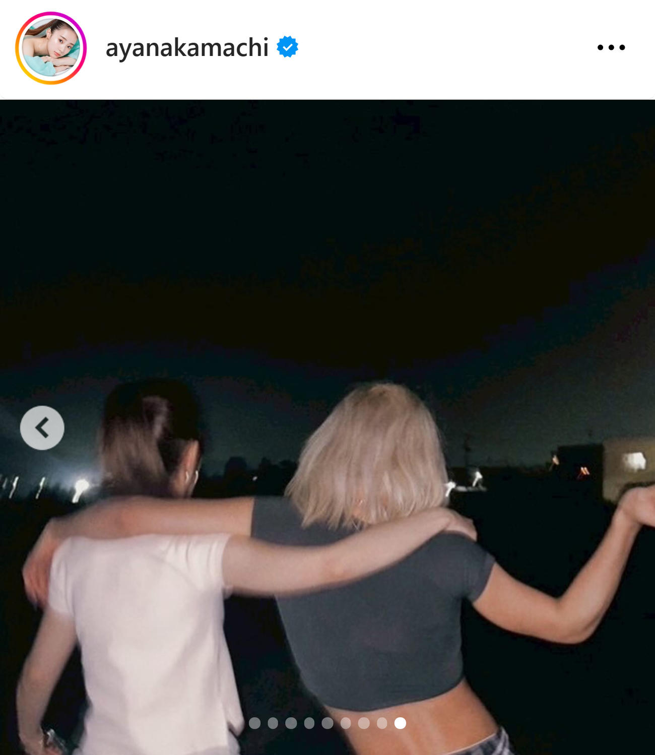 中町綾のインスタグラムから