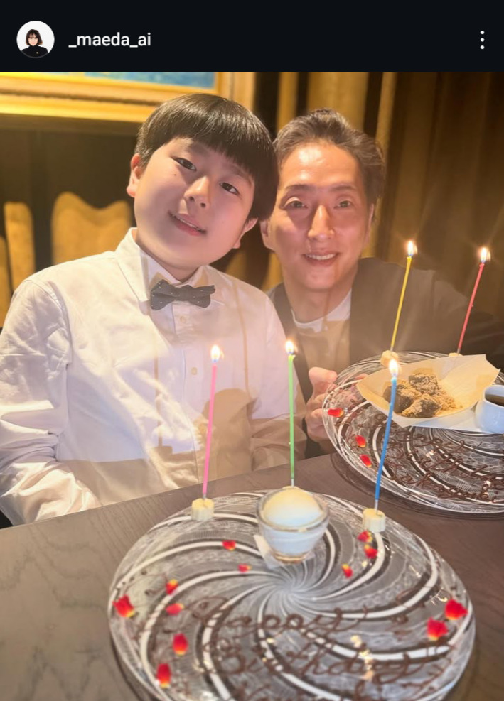 前田愛のインスタグラムから