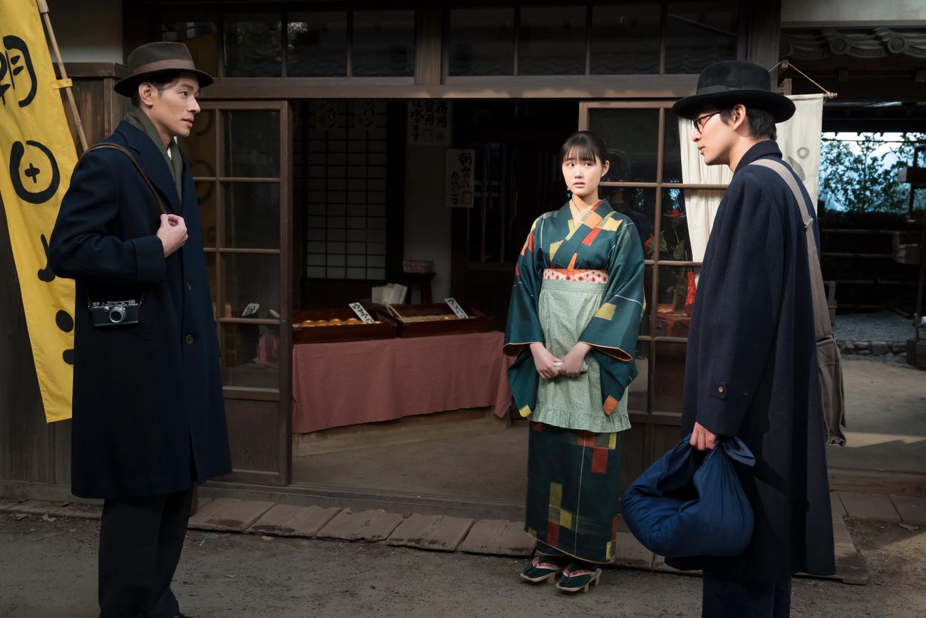 NHK連続テレビ小説「あんぱん」の1場面（C）NHK