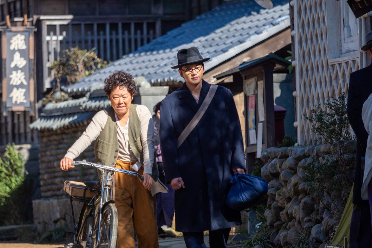 NHK連続テレビ小説「あんぱん」の1場面（C）NHK