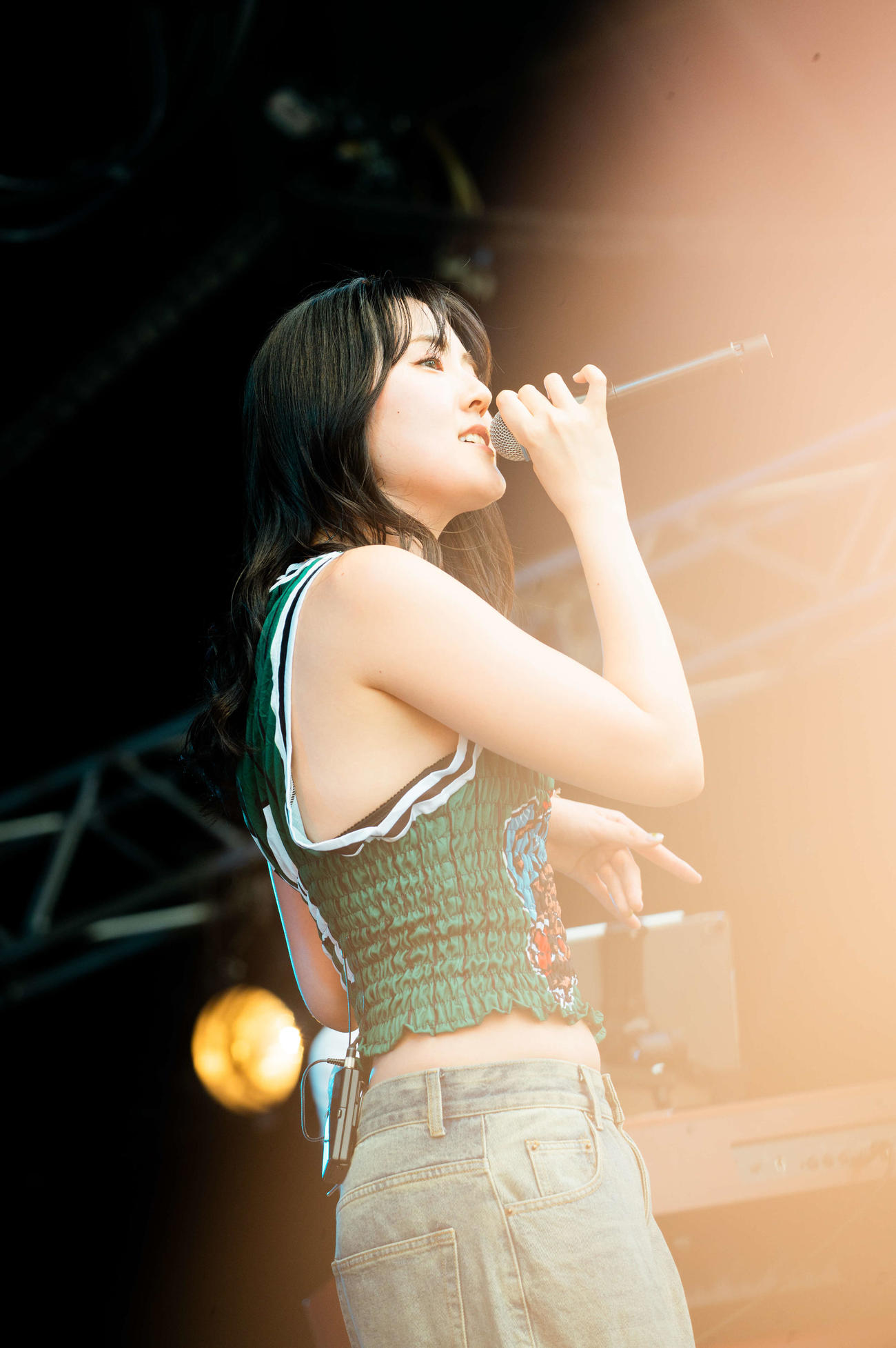 GREENROOM FESTIVAL 20th Anniversaryでパフォーマンスする冨岡愛（C）GREENROOM FESTIVAL 20th Anniversary