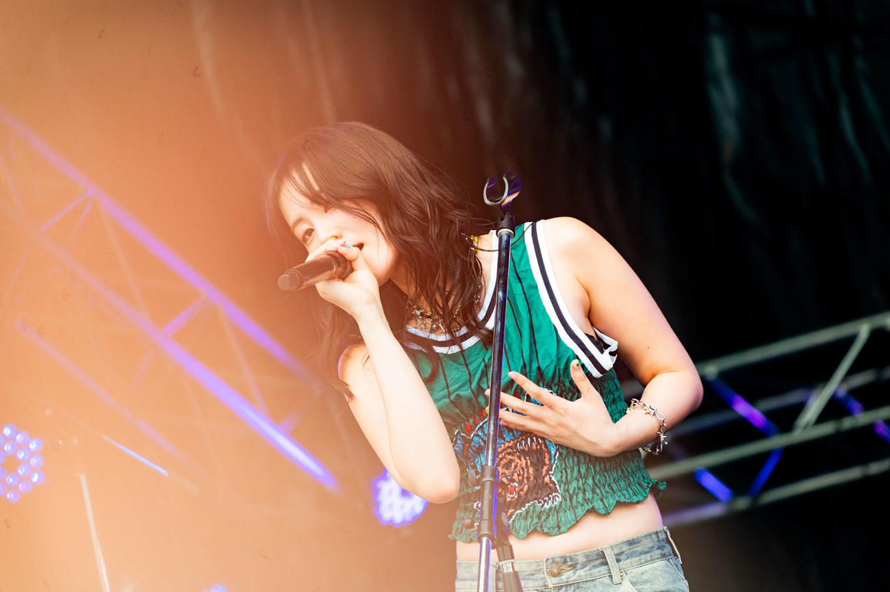 GREENROOM FESTIVAL 20th Anniversaryでパフォーマンスする冨岡愛（C）GREENROOM FESTIVAL 20th Anniversary
