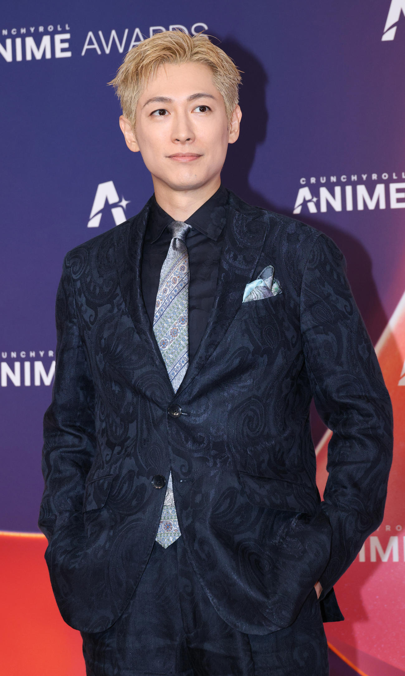 「クランチロール・アニメアワード2025」に出席したディーン・フジオカ（撮影・中島郁夫）