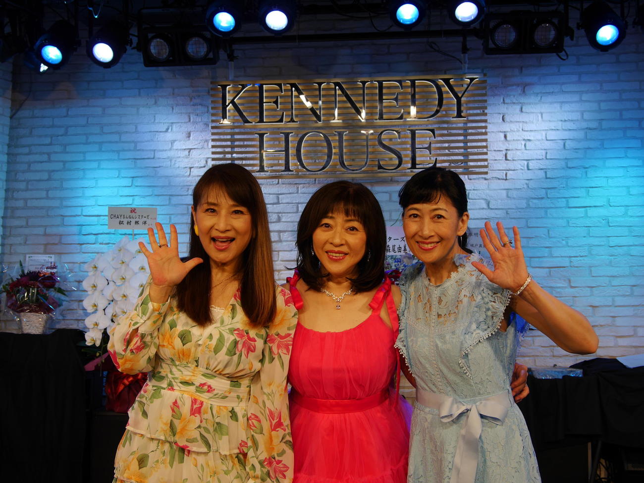 左から、小林千絵、松本明子、木元ゆうこ