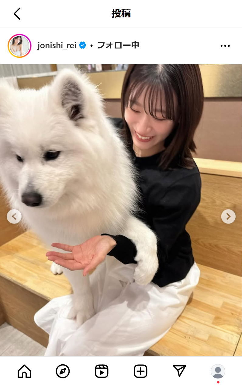 上西怜のインスタグラムから